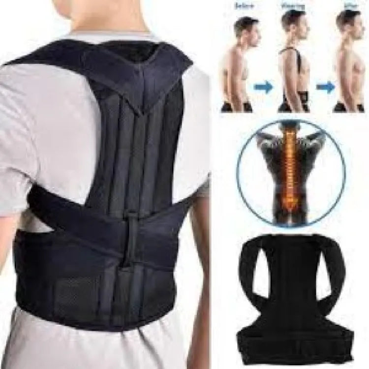 Daachi Posture belt, posture corrector belt, Back support belt, Back Pain Relief Shoulder Back Support Belt