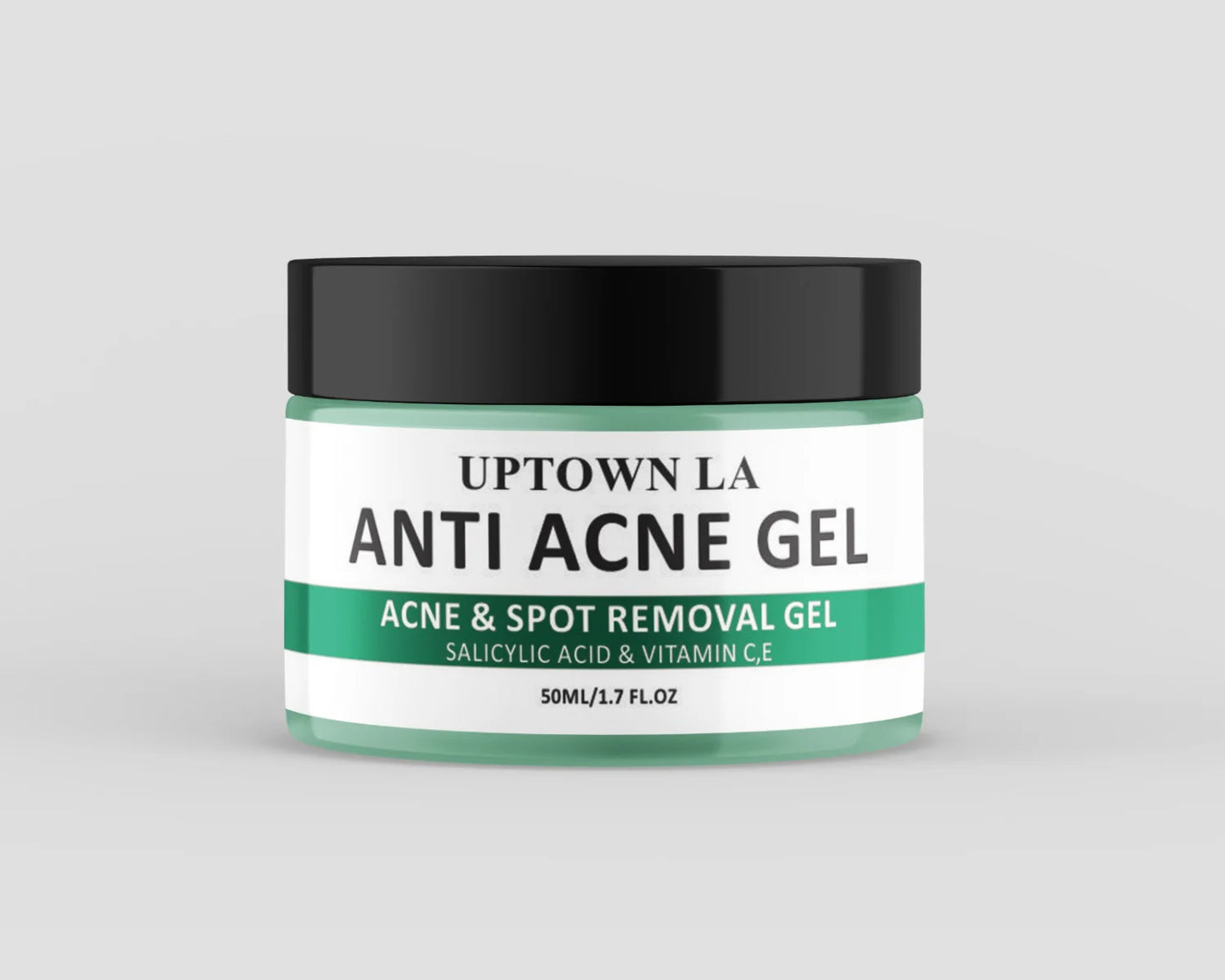 UPTOWN LA Anti Acne Gel for Acne Prone Skin and Acne Scars Marks with Niacinamide and Salicylic Acid | Anti Acne Face Treatment for Dark Spots | 50 ml