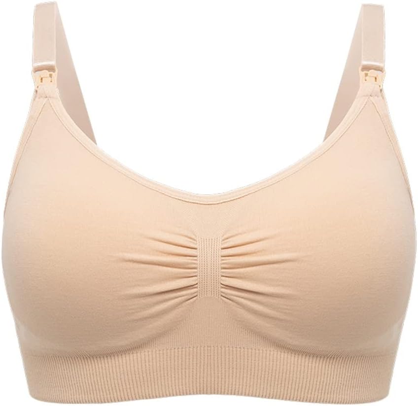 High Quality Plus Size Nursing Bra Breathable Women Breastfeeding Underwear Seamless Maternity Bra Push Up