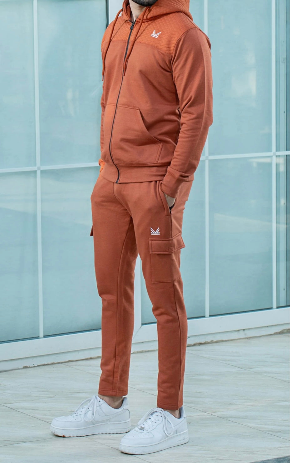 unisex Cargo Fleece Tracksuit
