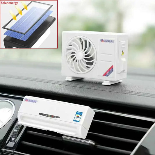 Solar Rotation Air Conditioner Aromatherapy Car Air Freshener for Car Conditioning Air Outlet Fragrance Perfume Decoration