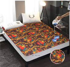 Printed Water Proof Matress Cover King SIze - Waterproof matress cover for king size bed - Export Quality