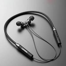 Lenovo He05 Wireless Bluetooth Neckband - Sweatproof Premium Quality Neckband - Best Sound and Mic Quality