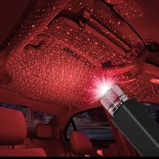 Mini LED Car Roof Star Night Light Projector Atmosphere Galaxy Lamp USB Decorative Adjustable for Auto Roof Room Ceiling Decor